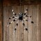 31.5" Gray & Black Hairy Floating Spider Halloween Decoration
